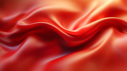 Obraz premium Abstract Red Silk Fabric Texture
