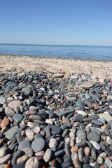 stones on the beach