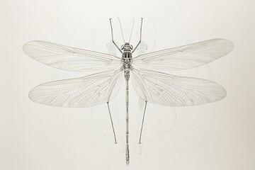 mayfly outline
