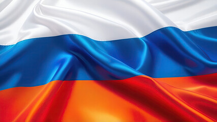 Fototapeta premium Russian flag for national Day or Independence Day of Russia