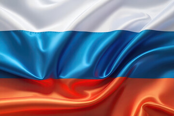 Fototapeta premium Russian flag for national Day or Independence Day of Russia