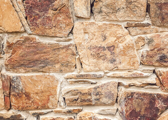 stone wall texture close up