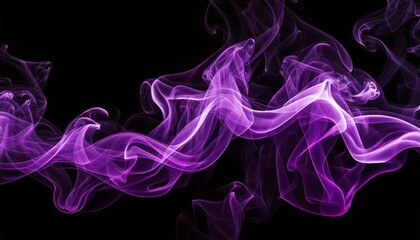 Obraz premium Generated image Color smoke on dark background