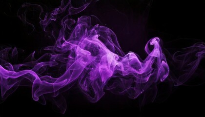 Fototapeta premium Generated image Color smoke on dark background