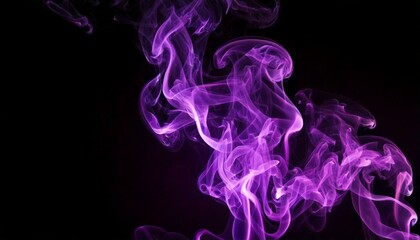 Obraz premium Generated image Color smoke on dark background