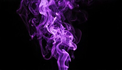 Obraz premium Generated image Color smoke on dark background