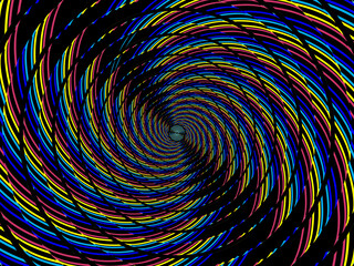 Abstract retro swirl shape background. Abstract vector background, vintage geometric pattern design, simple colorful lines, classic grunge wallpaper.