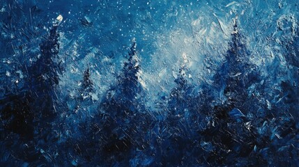 Obraz premium Midnight Forest