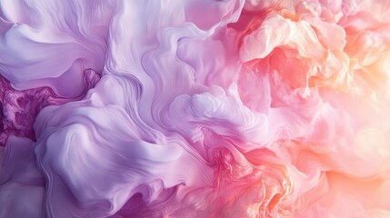 Abstract Blurry Flower Image