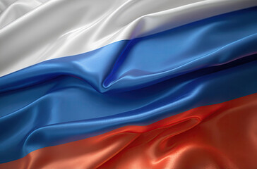 Fototapeta premium Russian flag for national Day or Independence Day of Russia