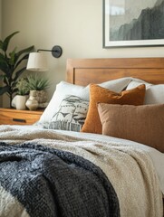 Elegant Bedroom with Modern Aesthetic