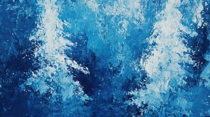 Abstract Ocean Wave Art Print