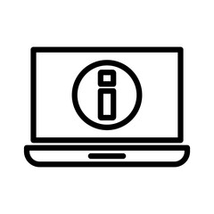 Information icon design template