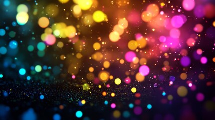 Naklejka premium A colorful background with many small dots