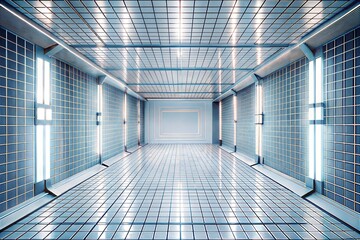 empty room with a window