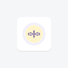 Compare Arrow color circle icon , vector, pixel perfect, illustrator file
