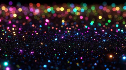 Obraz premium A colorful background with many small dots