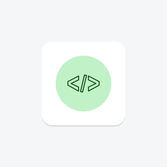 Code Arrow pentaglow , vector, pixel perfect, illustrator file