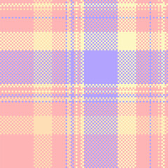 Messy pattern texture tartan, windowpane vector seamless fabric. Korean background textile plaid check in light and indigo colors.