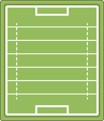 Football Field illustration, perfect for design graphic needs
