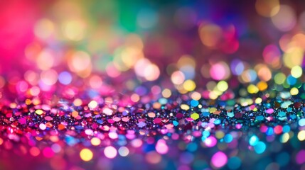 A colorful background with many small dots