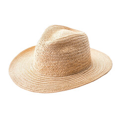 stylish straw hat with wide brim, perfect for sunny days outdoors
