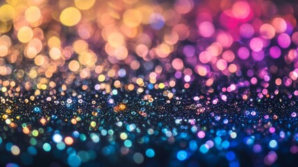 A colorful background with many small dots