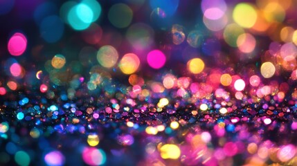 Naklejka premium A colorful background with many small dots