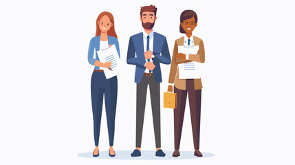 Professional Business People Recruitment Banner
