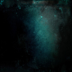 Obraz premium Grunge dark blue background, old wall, damaged texture