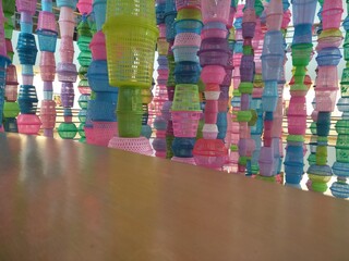 colorful beads