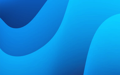 Abstract blue wave background design curve flow gradient