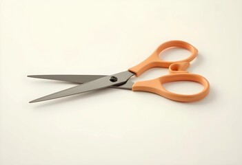 Crafting and Creativity With Sharp Scissors on a Clean Workspace