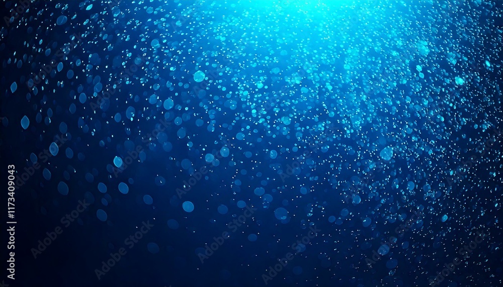 Canvas Prints abstract blue defocused bokeh background