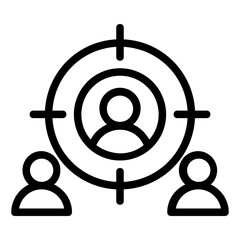 target audience icon