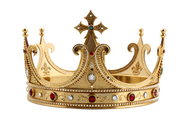 kings crown isolated