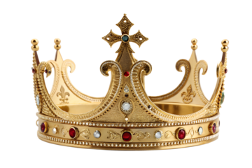 kings crown isolated
