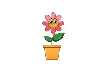 flower in a pot