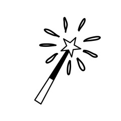 Magic stick vector