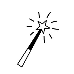 Magic stick vector