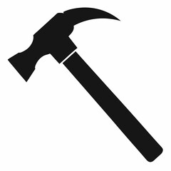 hammer on white
