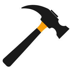 hammer on white