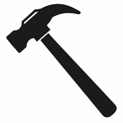 hammer on white
