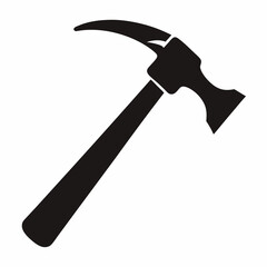 hammer on white