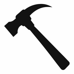 hammer on white
