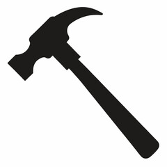 hammer on white