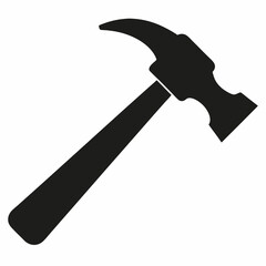 hammer on white