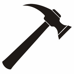 hammer on white