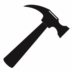 hammer on white