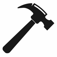 hammer on white